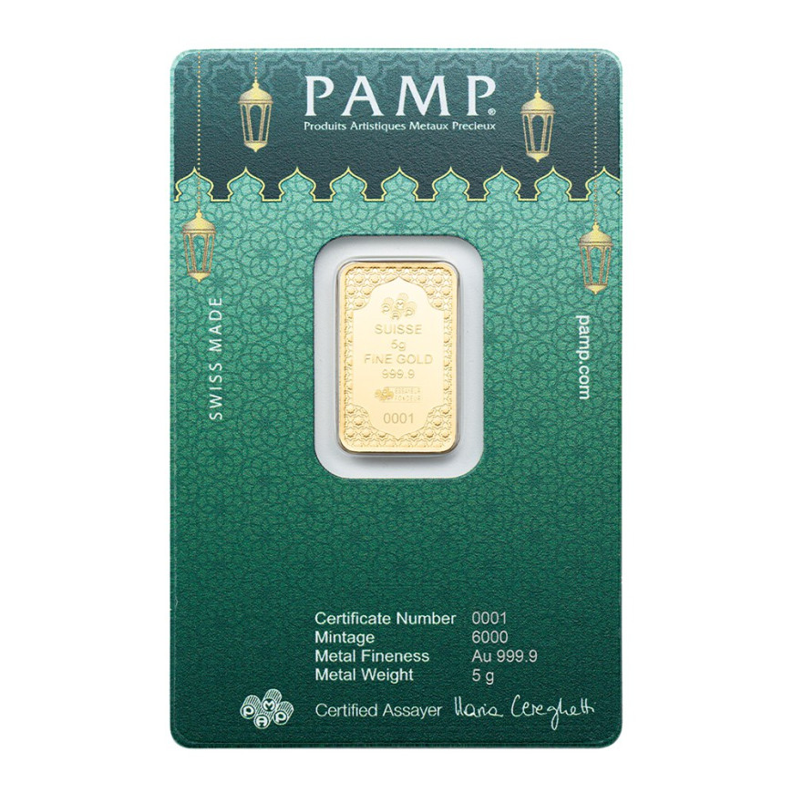 PAMP SUISSE | EID MUBARAK | 5G GOLD 999.9