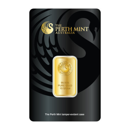 PERTH MINT | OLD VERSION (BLACK CERT.) | 10G GOLD 999.9