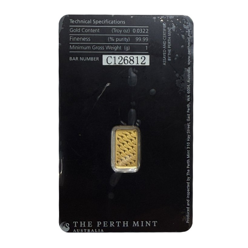PERTH MINT | OLD VERSION (BLACK CERT.) | 1G GOLD 999.9