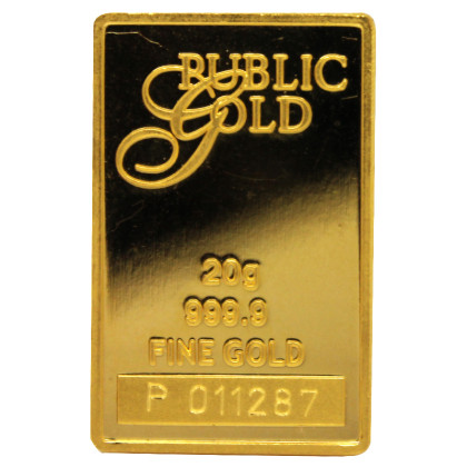 PUBLIC GOLD 20G GOLD 999.9