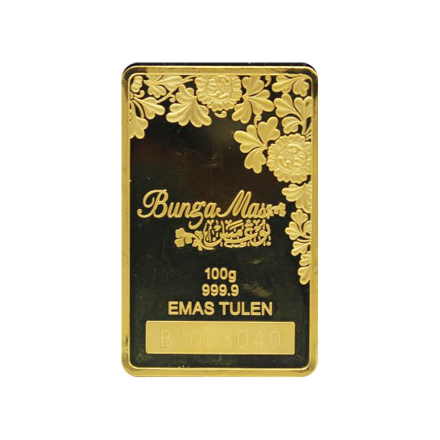 PUBLIC GOLD | BUNGAMAS SERIES | 100G GOLD 999.9