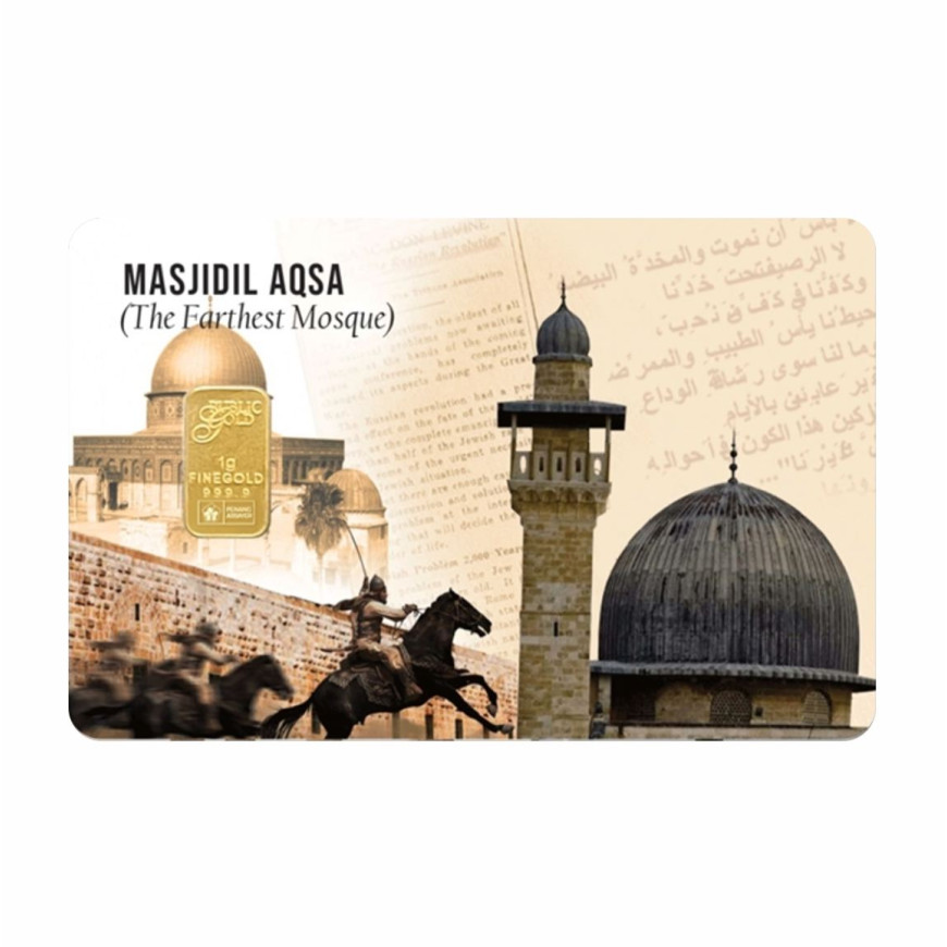 PUBLIC GOLD | MASJIDIL AQSA (THE FARTHEST MOSQUE) | 1G GOLD 999.9