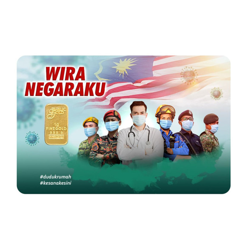 PUBLIC GOLD | WIRA NEGARAKU | 1G GOLD 999.9