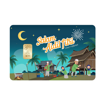 PUBLIC GOLD | SALAM AIDILFITRI 1442H | 1G GOLD 999.9