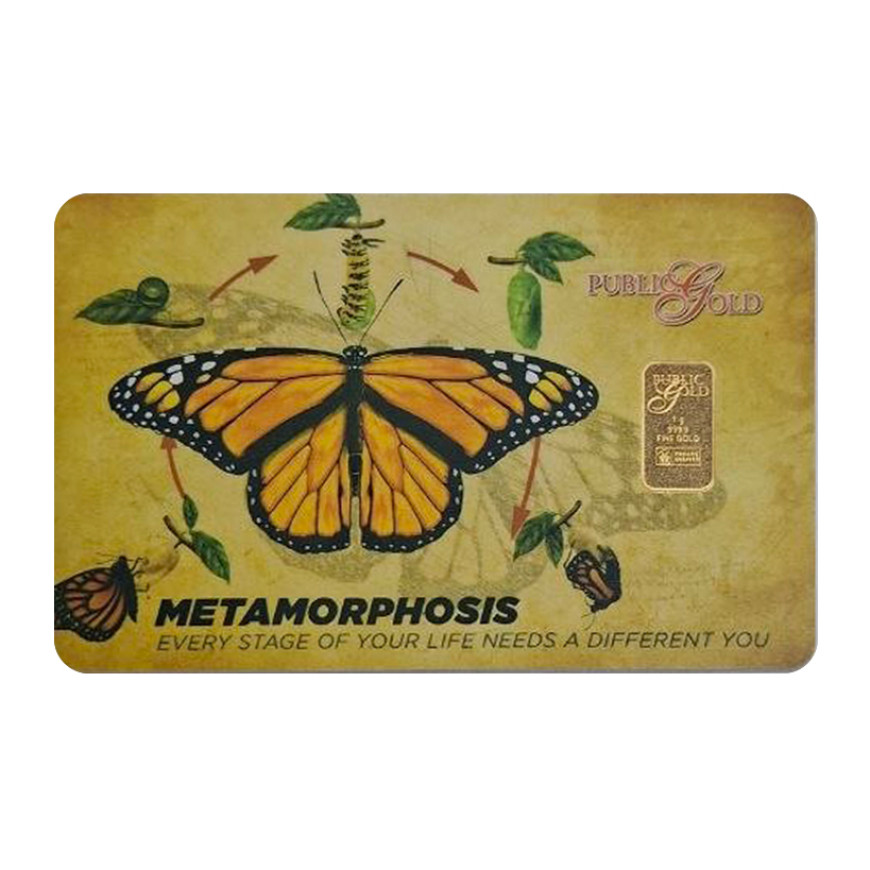 PUBLIC GOLD | METAMORPHOSIS | 1G GOLD 999.9