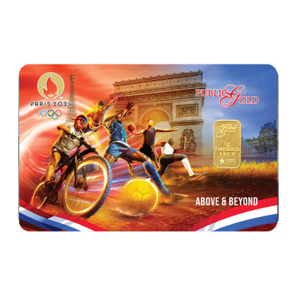 PUBLIC GOLD | OLYMPIC PARIS 2024 | 1G GOLD 999.9