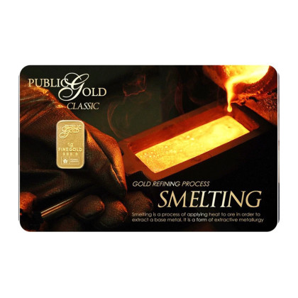 PUBLIC GOLD | SMELTING | 1G GOLD 999.9