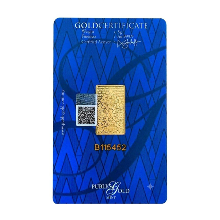 PUBLIC GOLD | BUNGAMAS SERIES | 5G GOLD 999.9