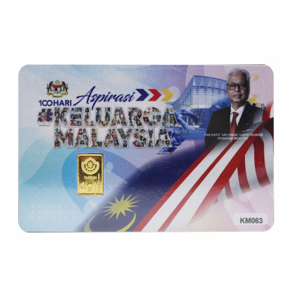 YAPEIM GOLD | 100 HARI ASPIRASI #KELUARGA MALAYSIA | 1G GOLD 999.0