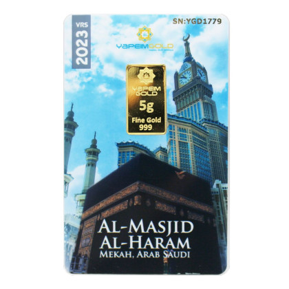 YAPEIM GOLD | AL-MASJID AL-HARAM | 5G GOLD 999.0