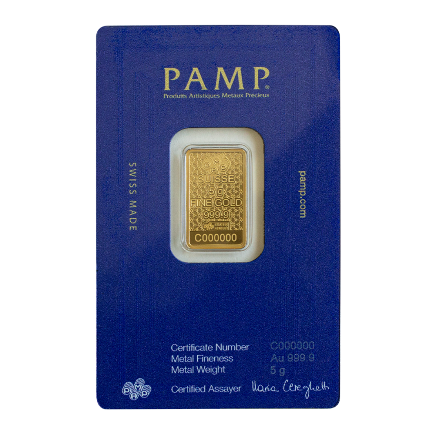 PAMP SUISSE | ARABIAN HORSE WITH PENDANT FRAME | 5G GOLD 999.9