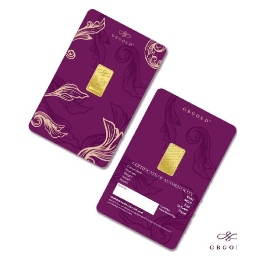GB GOLD | 2.5G GOLD 999.9