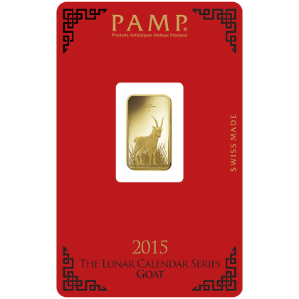 PAMP SUISSE-LUNAR GOAT 5G GOLD 999.9