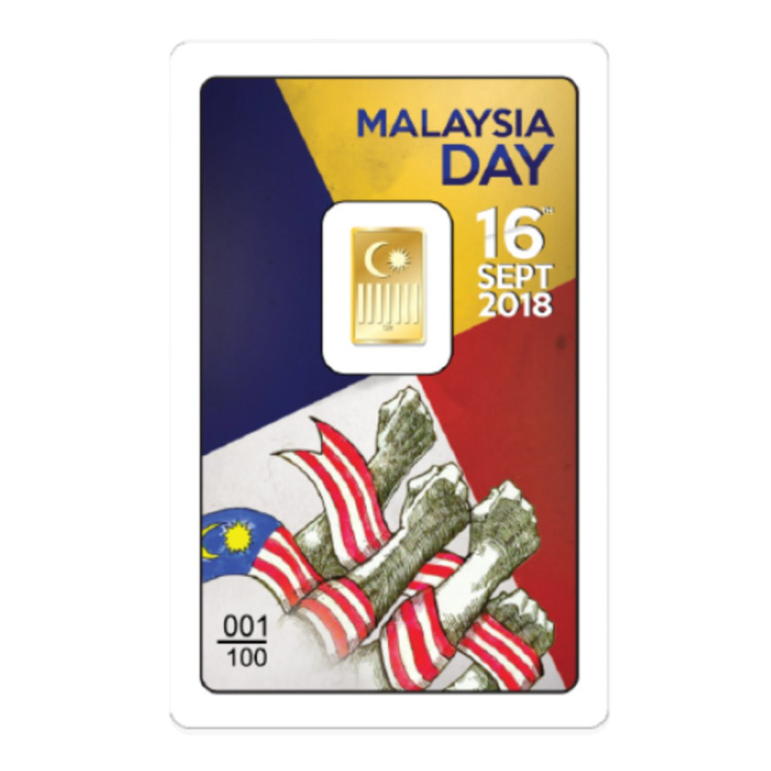 MALAYSIA DAY 0.5G GOLD 999.9