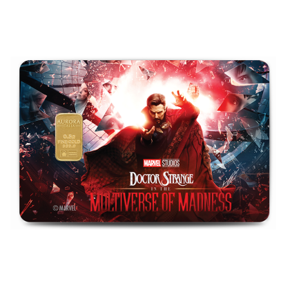 PUBLIC GOLD | AURORA ITALIAS UNIQUE | MARVEL | DOCTOR STRANGE | 0.5G GOLD 999.9