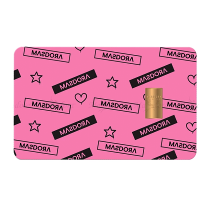 MASDORA | BLANK PINK | 1G GOLD 999.9