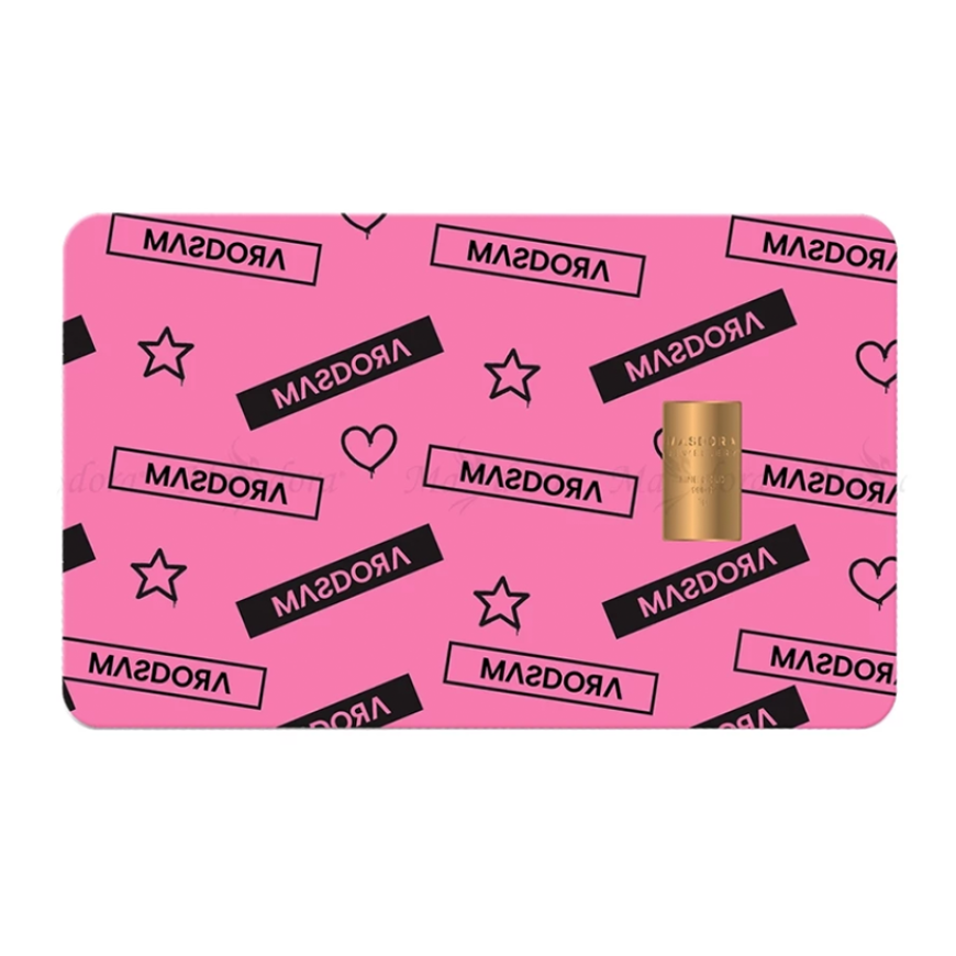 MASDORA | BLANK PINK | 1G GOLD 999.9