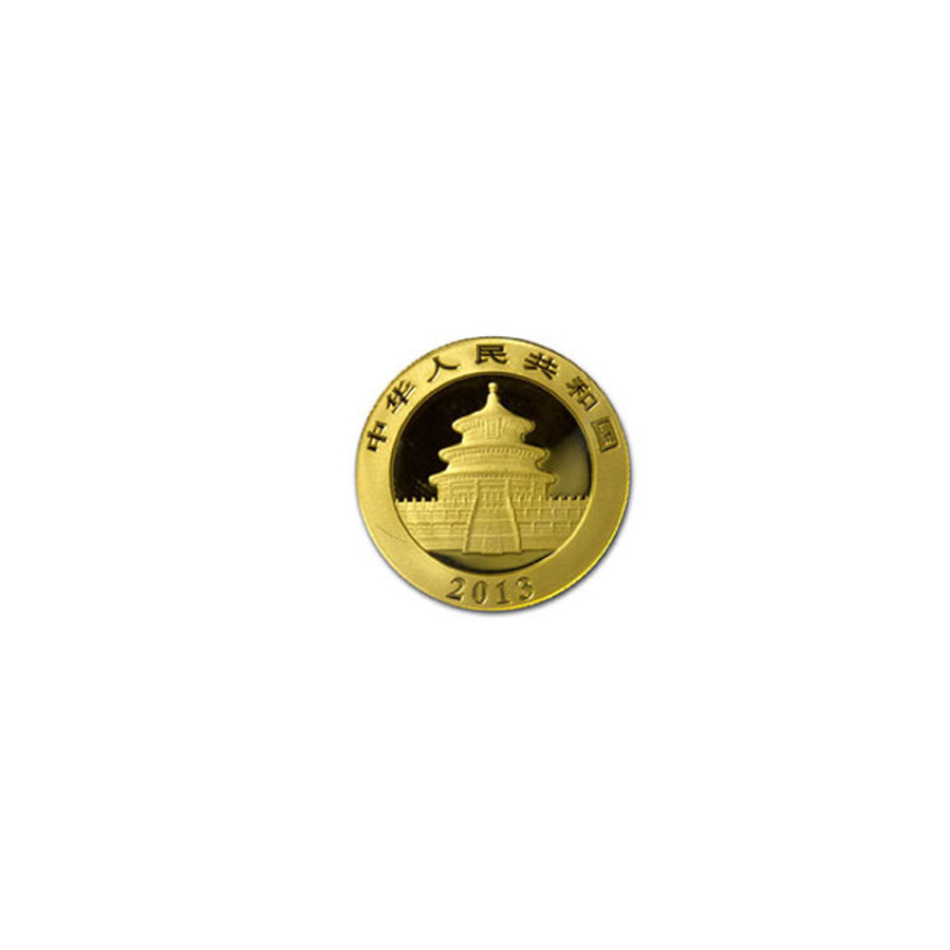 PEOPLE'S REPUBLIC OF CHINA | PANDA (2013) | 1/4OZ GOLD 999.0