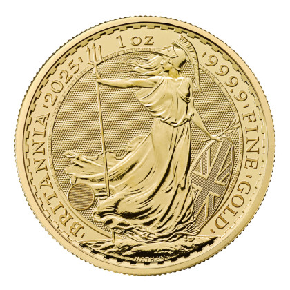 BRITISH ROYAL MINT | GOLD BRITANNIAS (2025) | 1OZ GOLD 999.9