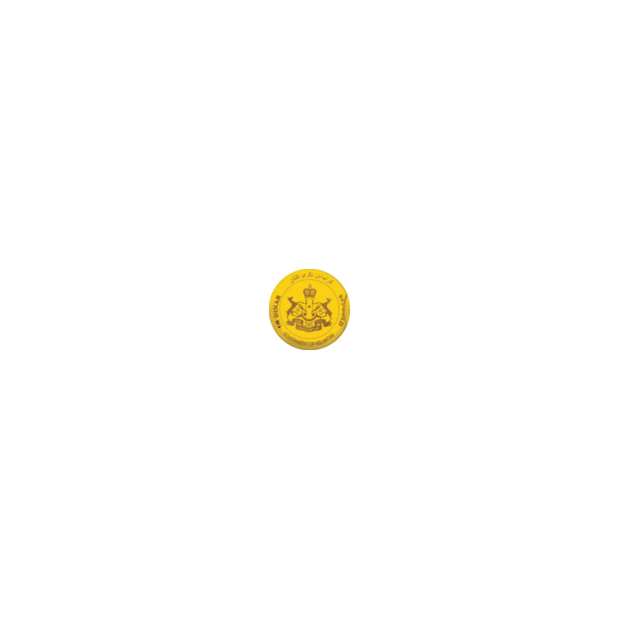 KELANTAN GOLD TRADE | 1/8 DINAR GOLD 917.0