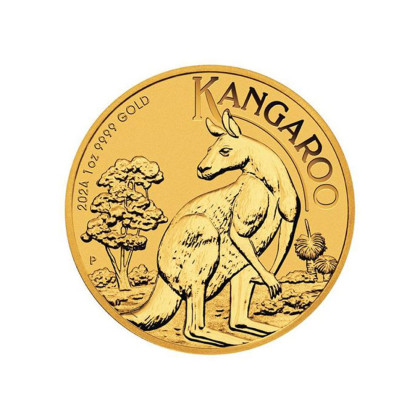 PERTH MINT | KANGAROO (2024) | 1OZ GOLD 999.9