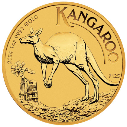 PERTH MINT | KANGAROO (2024) | 1OZ GOLD 999.9