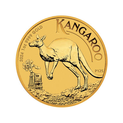 PERTH MINT | KANGAROO (2024) | 1OZ GOLD 999.9