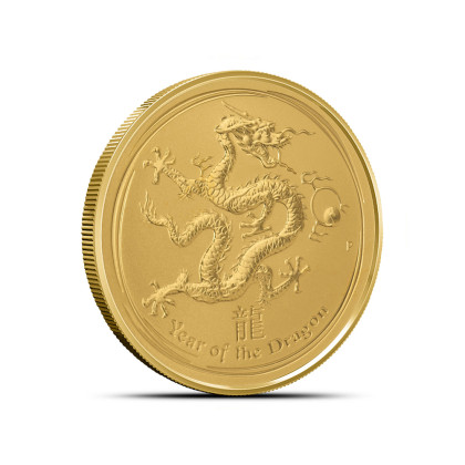 PERTH MINT | LUNAR DRAGON (2012) | 1/2OZ GOLD 999.9