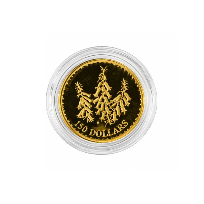 ROYAL AUSTRALIAN MINT | FLORAL EMBLEMS COMMON HEATH (1999) | PROOF COIN | 1/2OZ GOLD 999.9