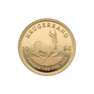 South african mint | krugerrands (1986) | 1oz gold 916.0