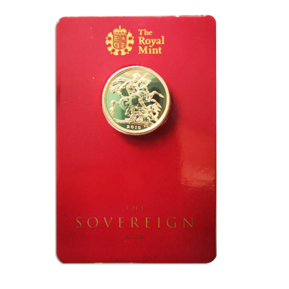 THE ROYAL MINT | THE SOVEREIGN (2015) | 8G GOLD 916.0