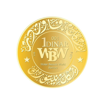 WATER BEAUTE WORLD BERHAD | 1 DINAR GOLD 916.0