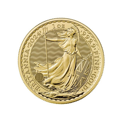 BRITISH ROYAL MINT | GOLD BRITANNIAS (2024) | 1OZ GOLD 999.9
