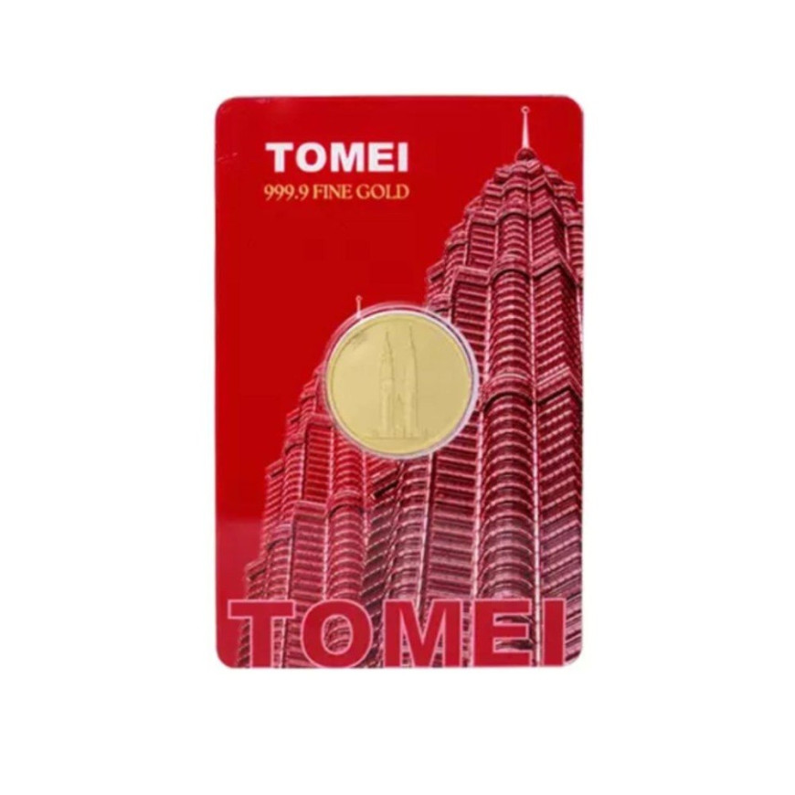 TOMEI | PETRONAS TWIN TOWER | 5G GOLD 999.9