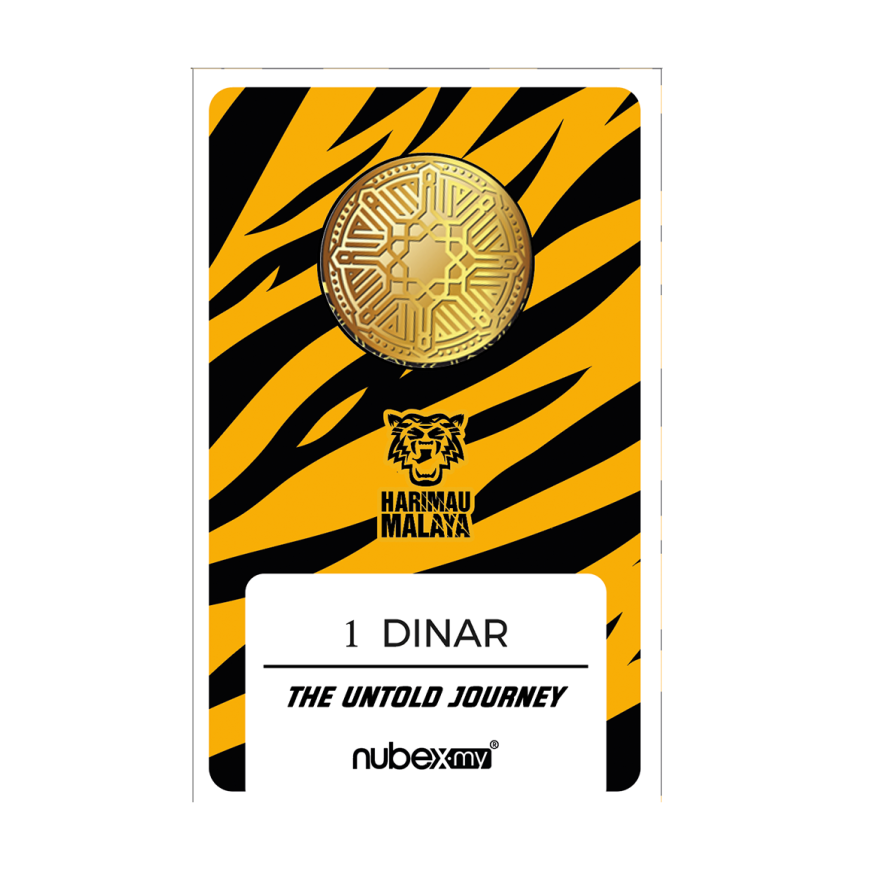 NUBEX | HARIMAU MALAYA | V1 | 1 DINAR GOLD 999.9