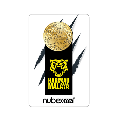 NUBEX | HARIMAU MALAYA | V1 | 1 DINAR GOLD 999.9