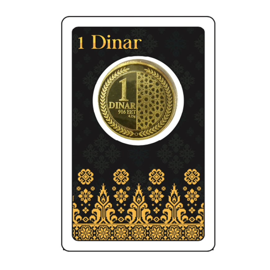 EET |1 DINAR GOLD 916.0