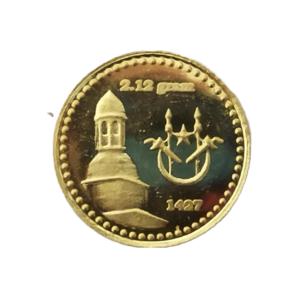 KELANTAN GOLD TRADE | OLD VER. | 1/2 DINAR GOLD 916.0