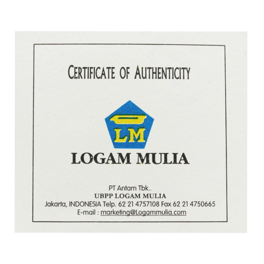 LOGAM MULIA | MASJID AGUNG DEMAK | 1/2 DINAR GOLD 917.0