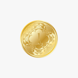 Public gold 1 dinar gold 916.0
