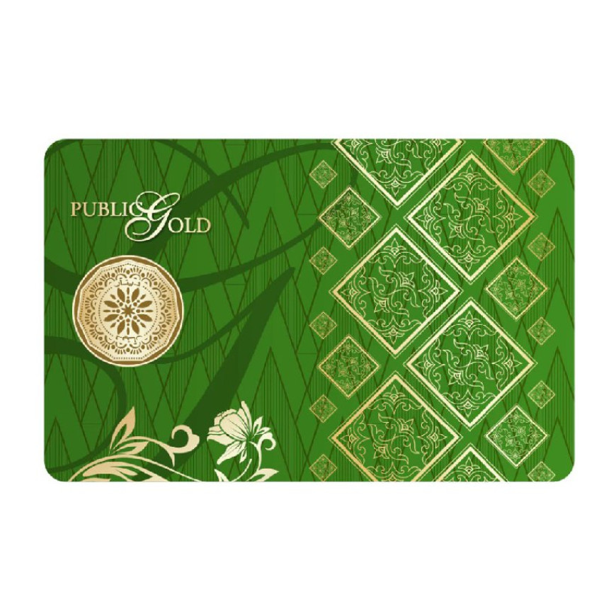 PUBLIC GOLD | 1/2 DINAR GOLD 999.9