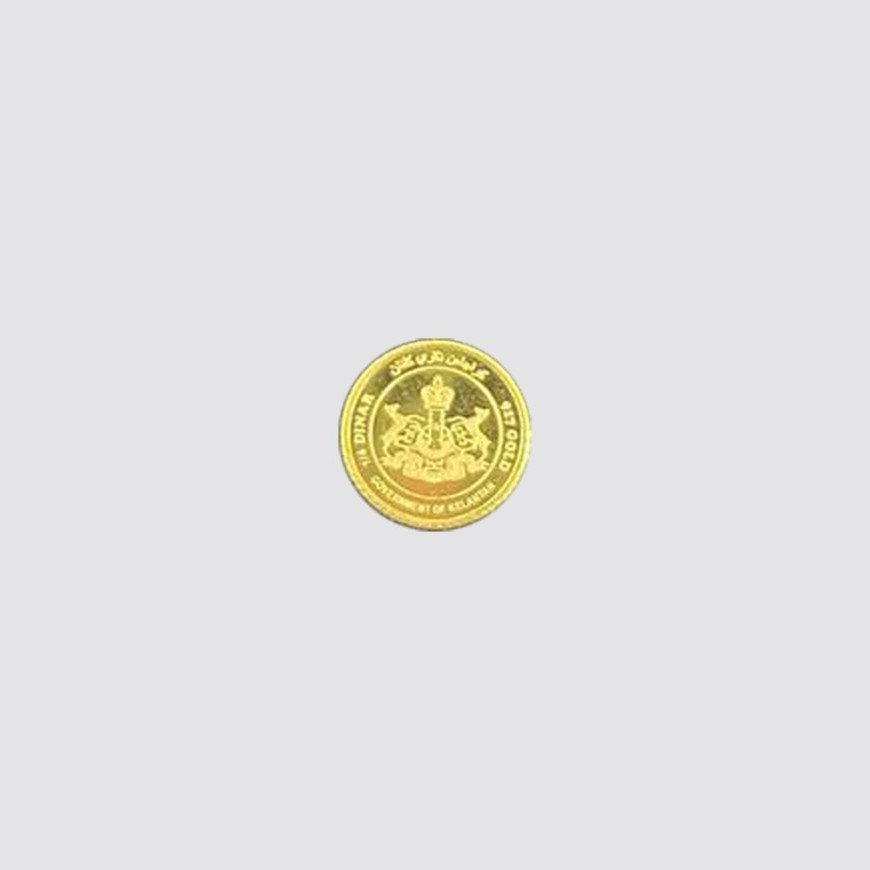 KELANTAN GOLD TRADE | 1/4 DINAR GOLD 917.0