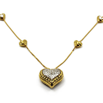 Hg | necklace | 14.68g gold 916.0