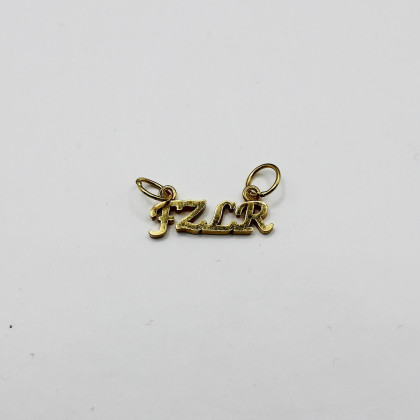 PENDANT "FZLR" | 2.34G GOLD 916.0