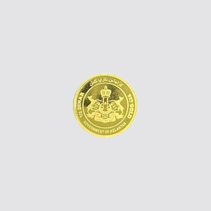 KELANTAN GOLD TRADE | 1/2 DINAR GOLD 917.0
