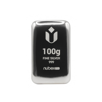 Nubex | cast | 100g silver 999.0