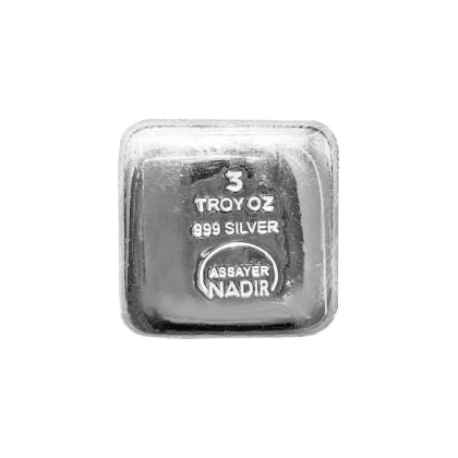 NADIR METAL | 3OZ SILVER 999.0