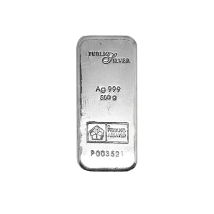 PUBLIC SILVER | 500G SILVER 999.0