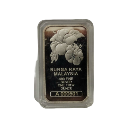 GSR | BUNGA RAYA MALAYSIA | 1OZ SILVER 999.0