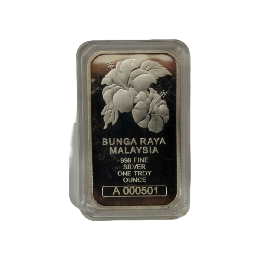 GSR | BUNGA RAYA MALAYSIA | 1OZ SILVER 999.0